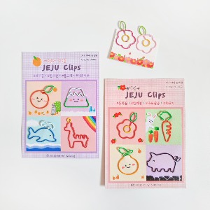 3 types of Jeju clips.