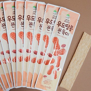 Jeju Udo Peanut Sticky 15 pieces (office snack, travel gift)